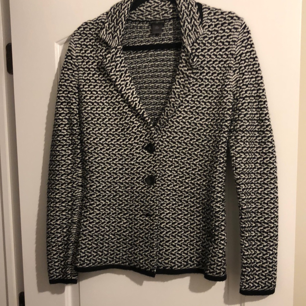 Ann Taylor Knit Sweater Blazer